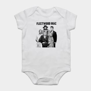 Fleetwood Mac Pencil art Baby Bodysuit